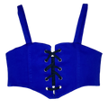 Top Corset “ELECTRIC BLUE”