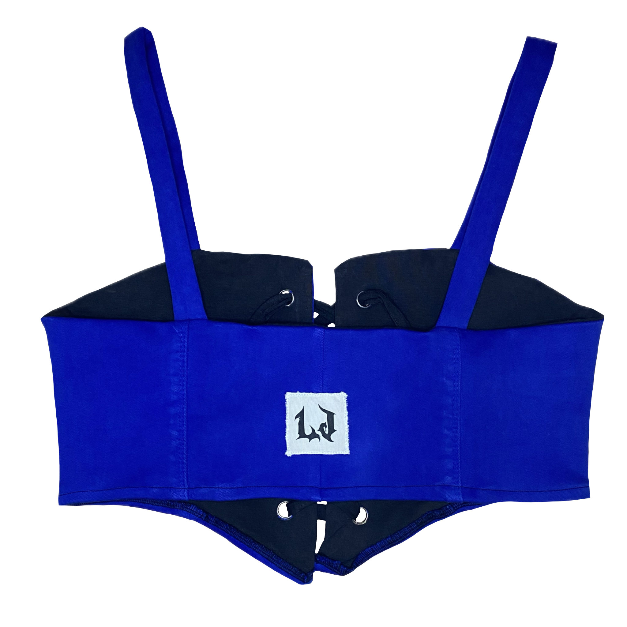 Top Corset “ELECTRIC BLUE”