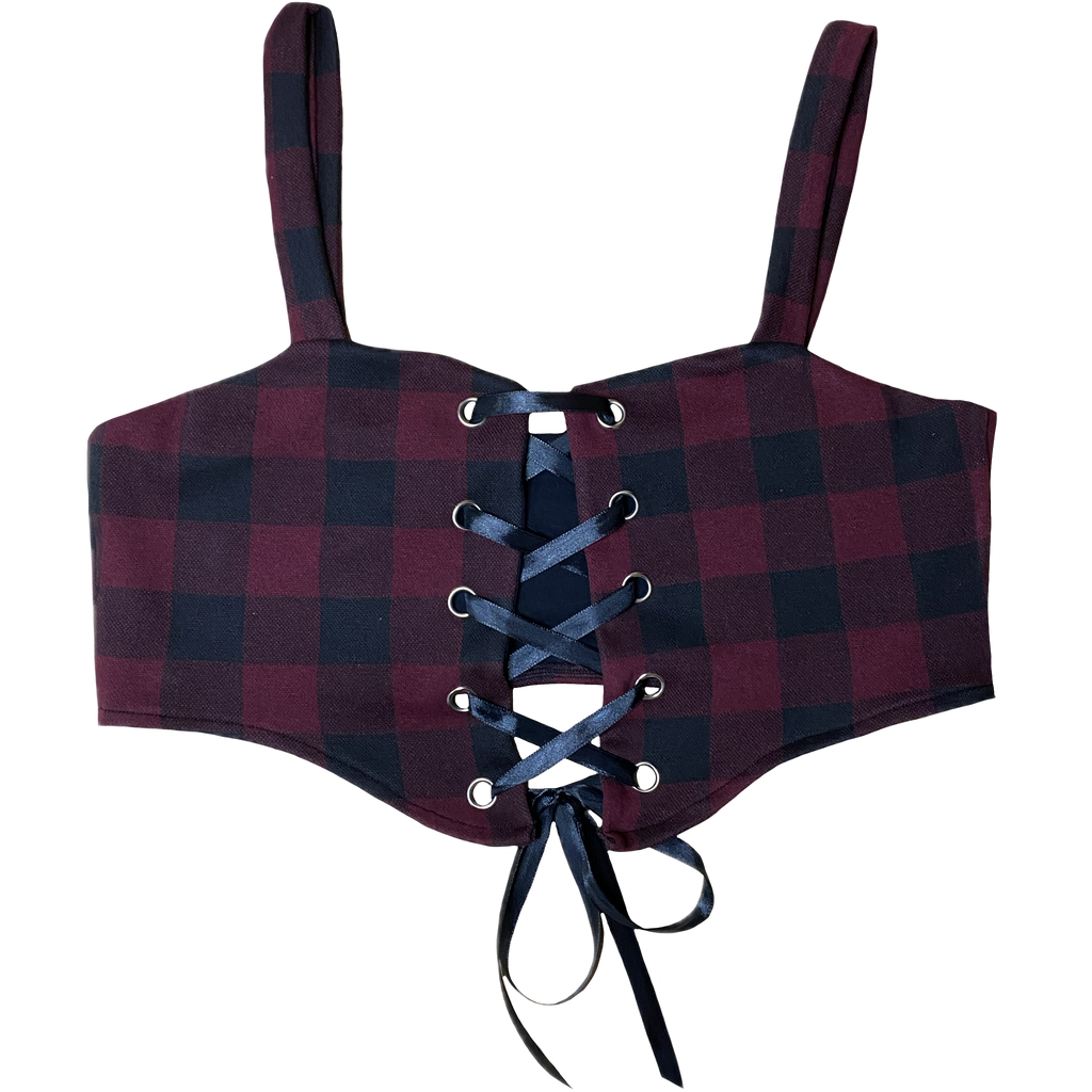 Top Corset “BUFFALO PLAID”