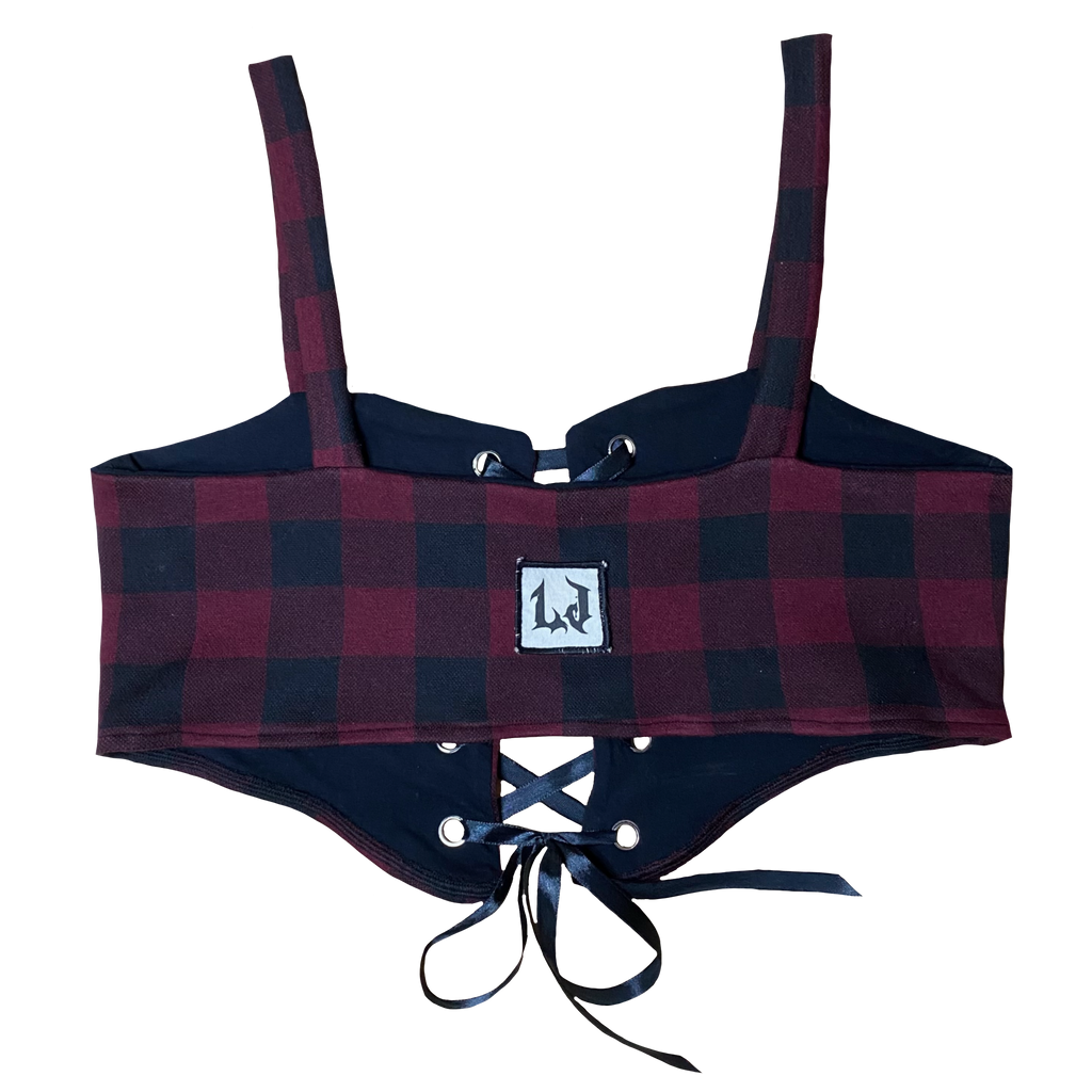 Top Corset “BUFFALO PLAID”
