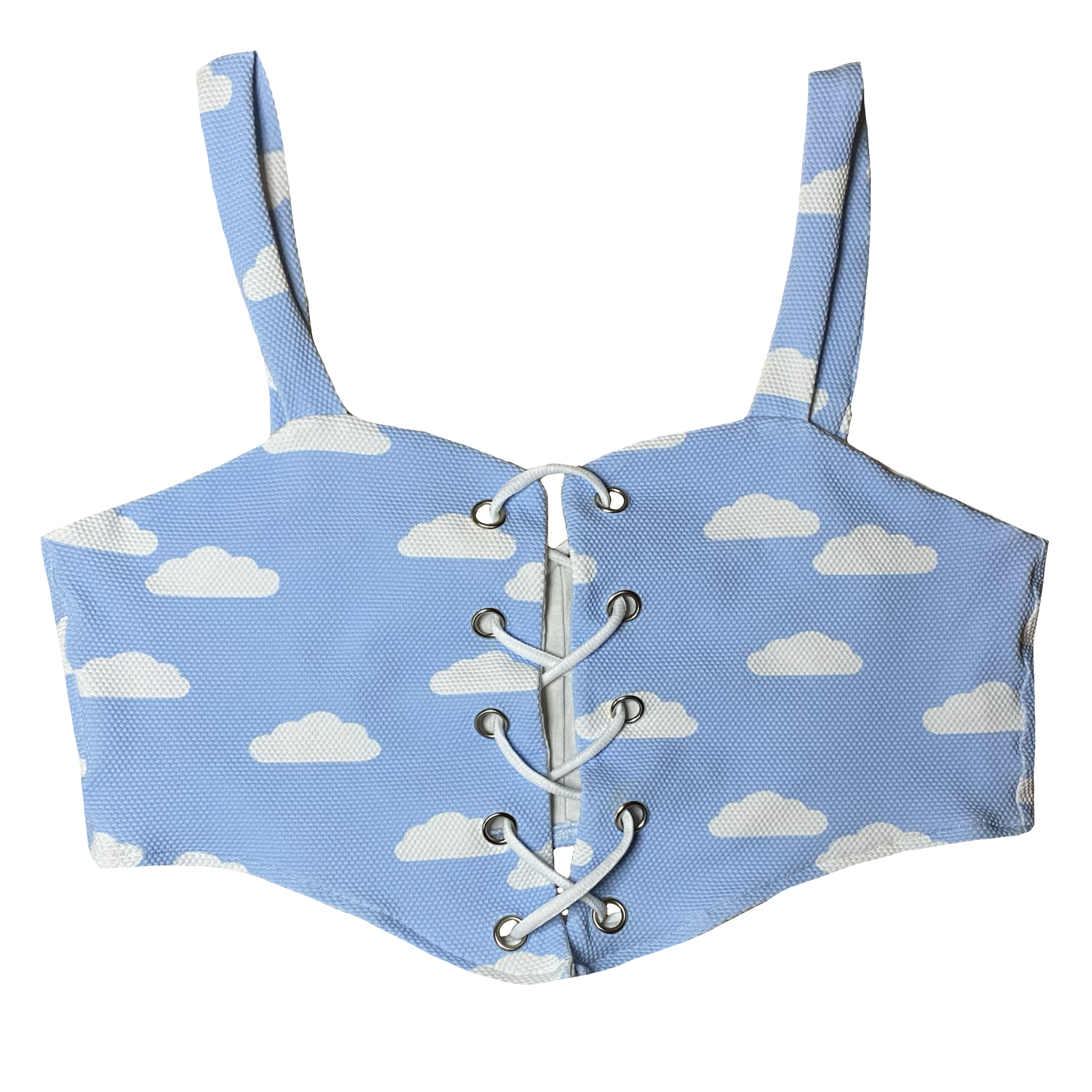 Top Corset “CLOUD PRINT”
