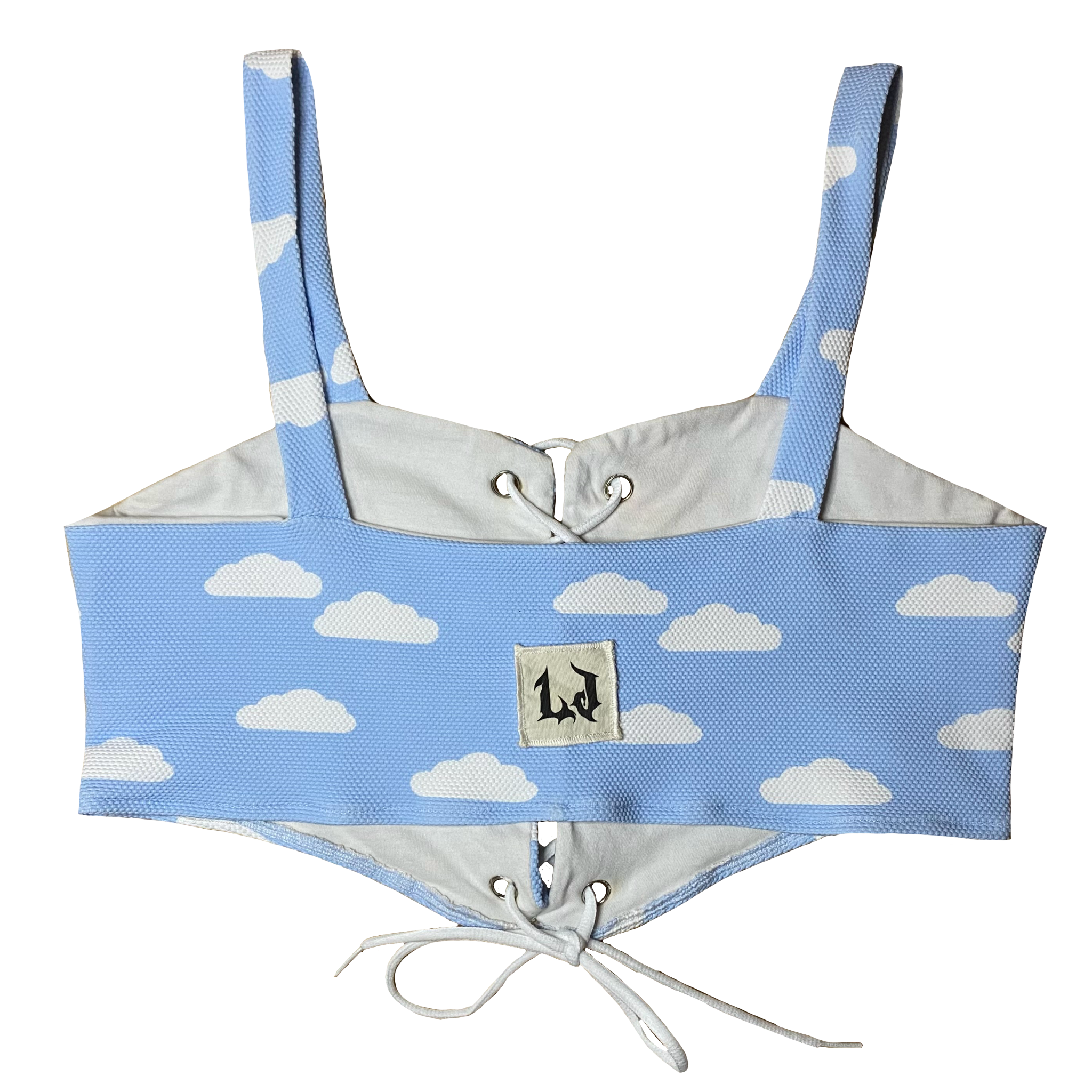 Top Corset “CLOUD PRINT”