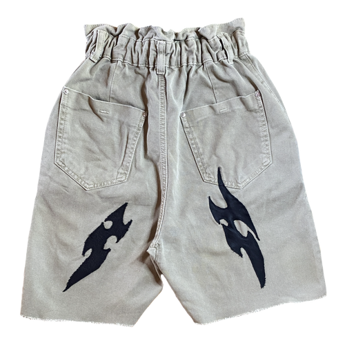 Bermuda DENIM PLISADA