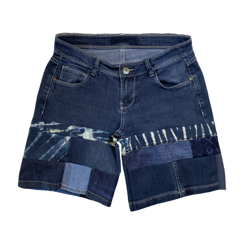 Bermuda DENIM PATCHWORK