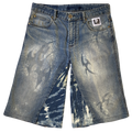 Bermuda Denim Tie Dye Negro