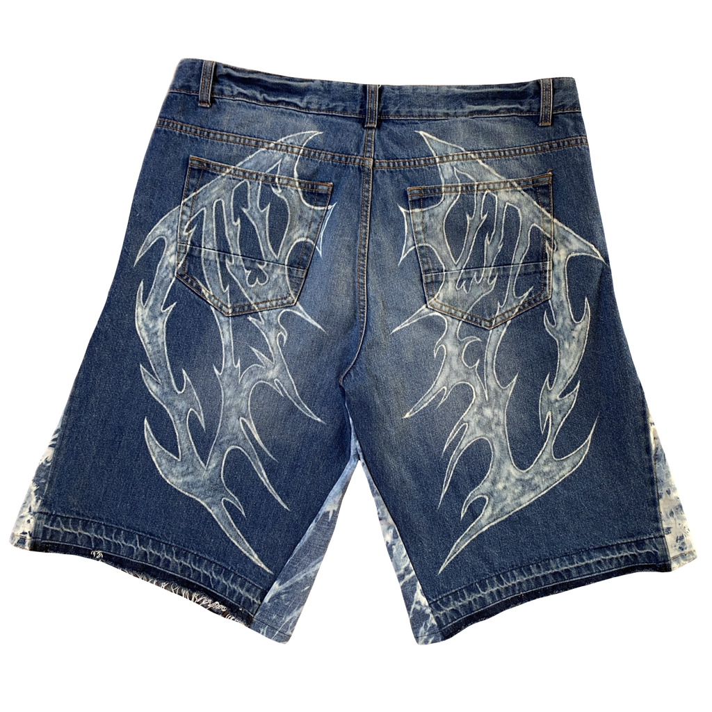 Bermuda Denim Pintada