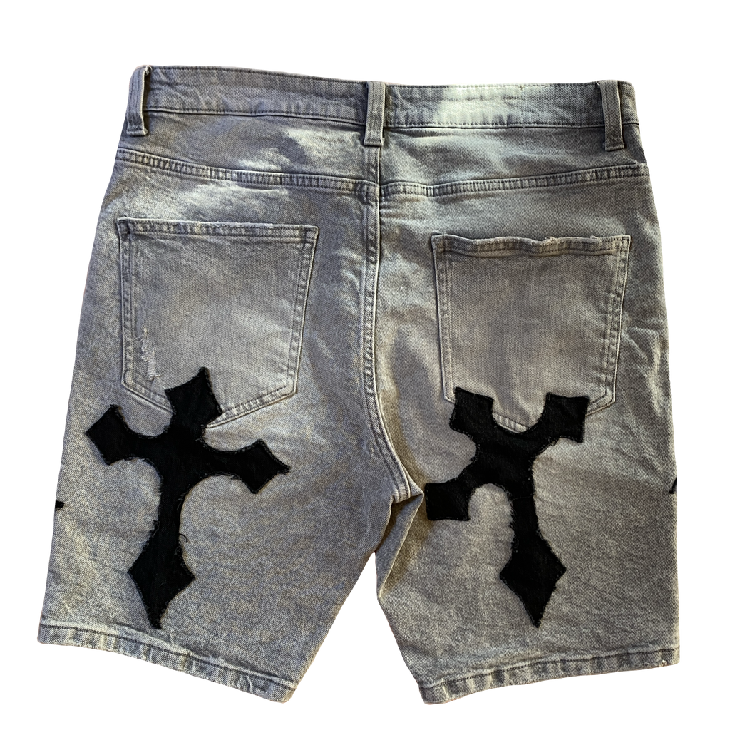 Bermuda Denim Tie Dye Claro