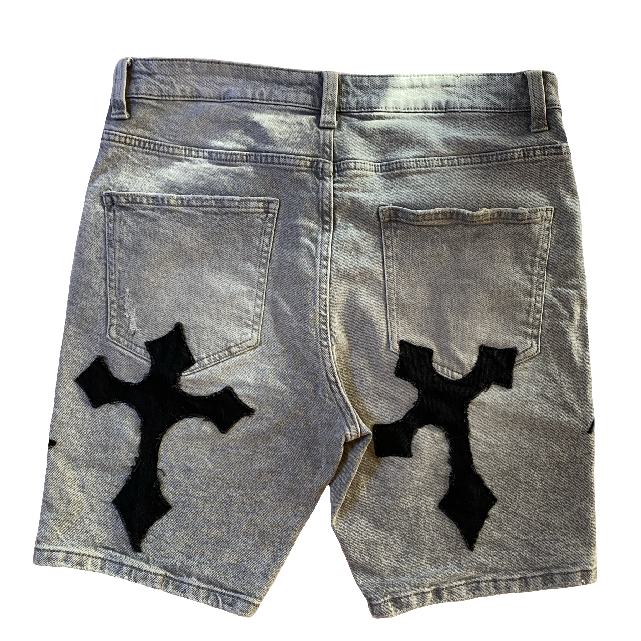 Bermuda Denim Tie Dye Claro