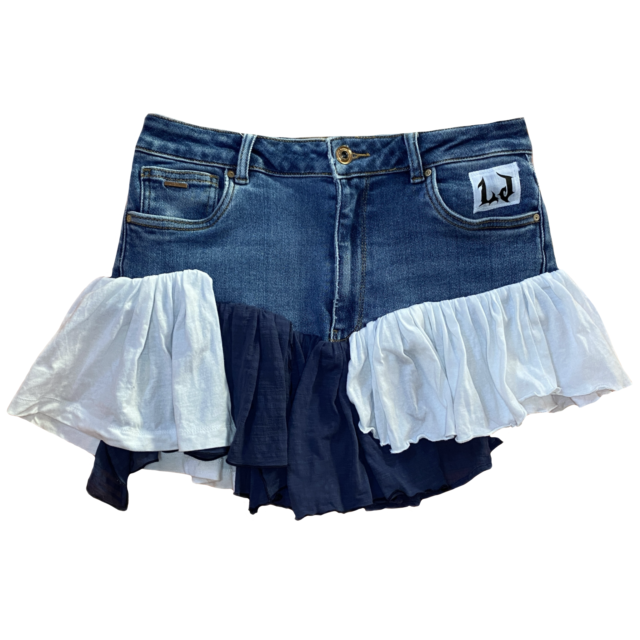 Falda Denim Intervenida