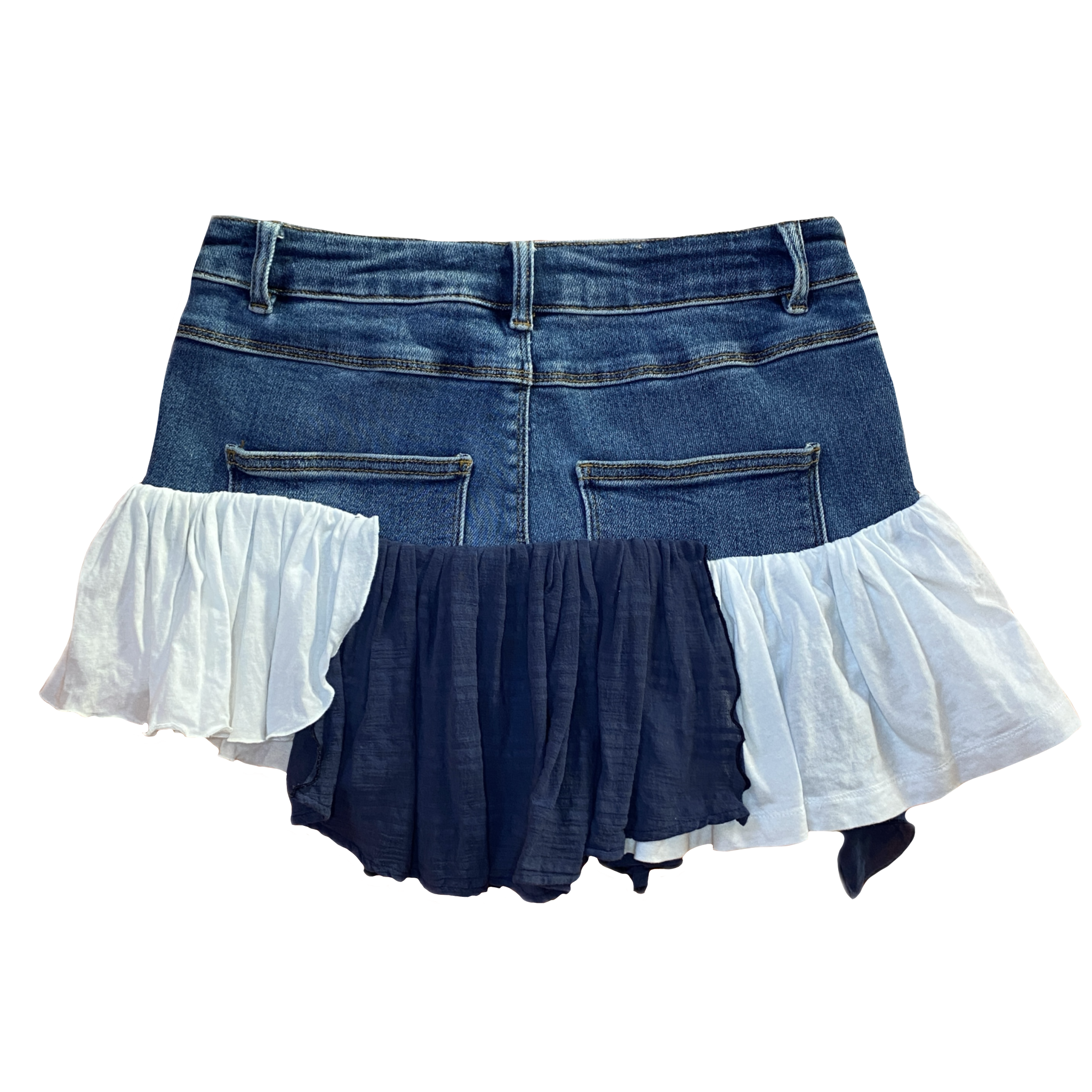 Falda Denim Intervenida