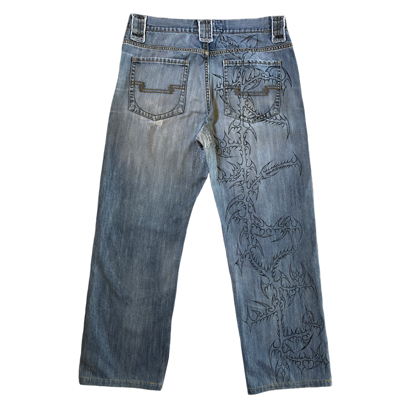 PANTALÓN TRIBAL WIDE LEG WIDE LEG