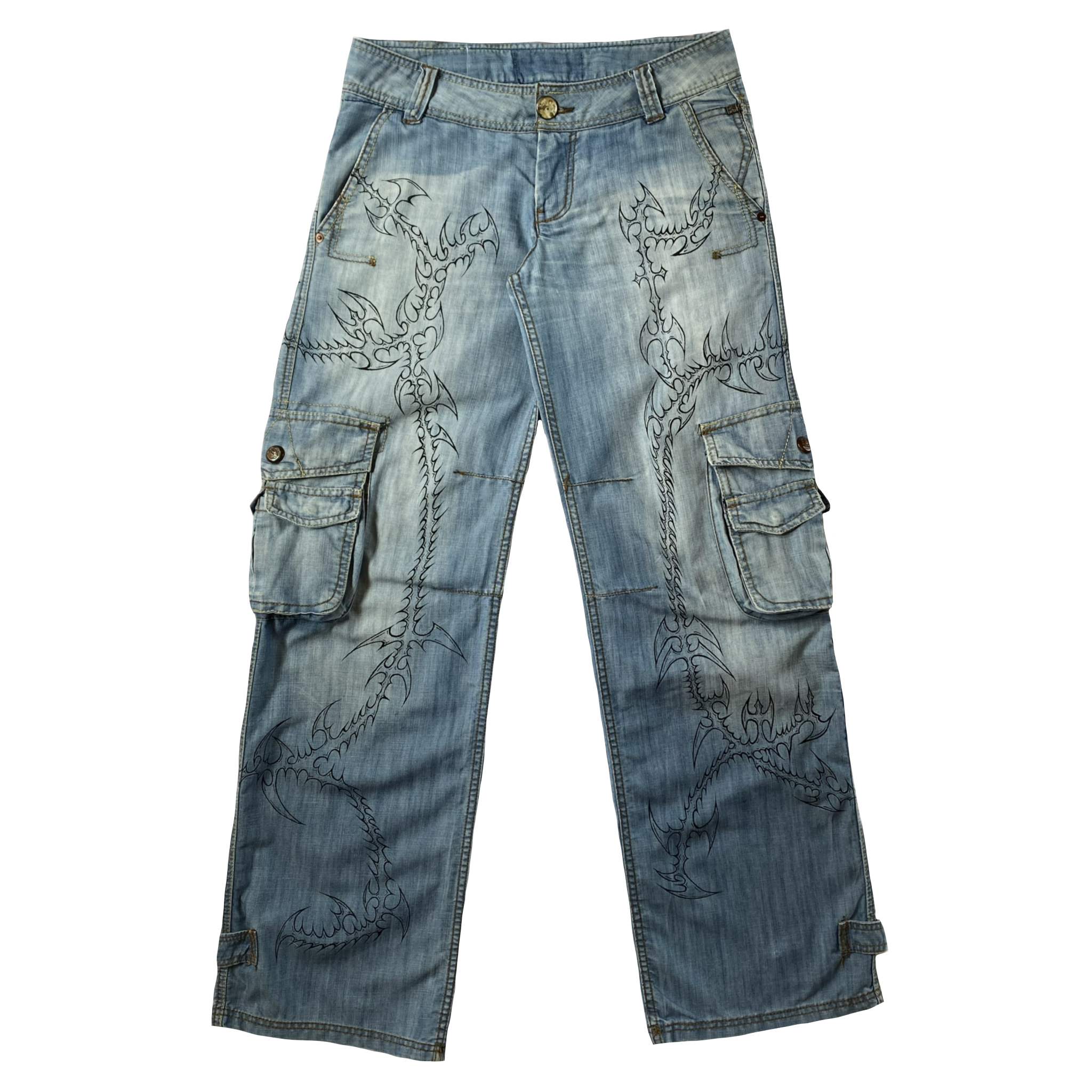 PANTALON THORN CARGO WIDE LEG