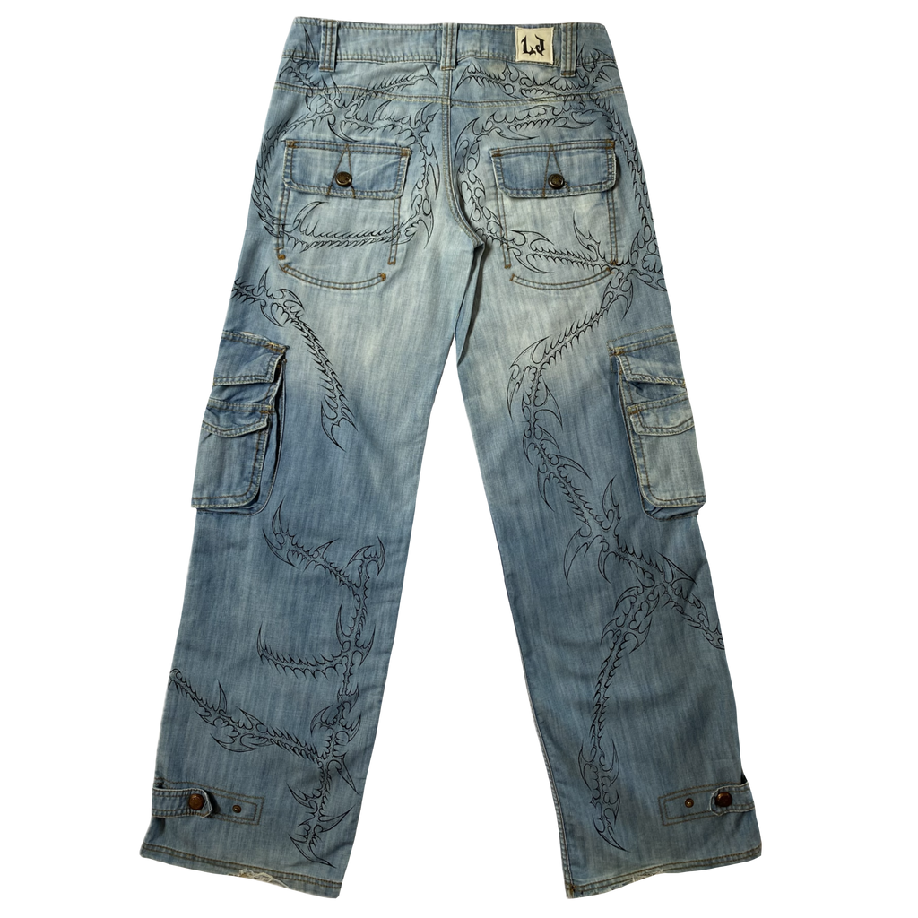 PANTALON THORN CARGO WIDE LEG