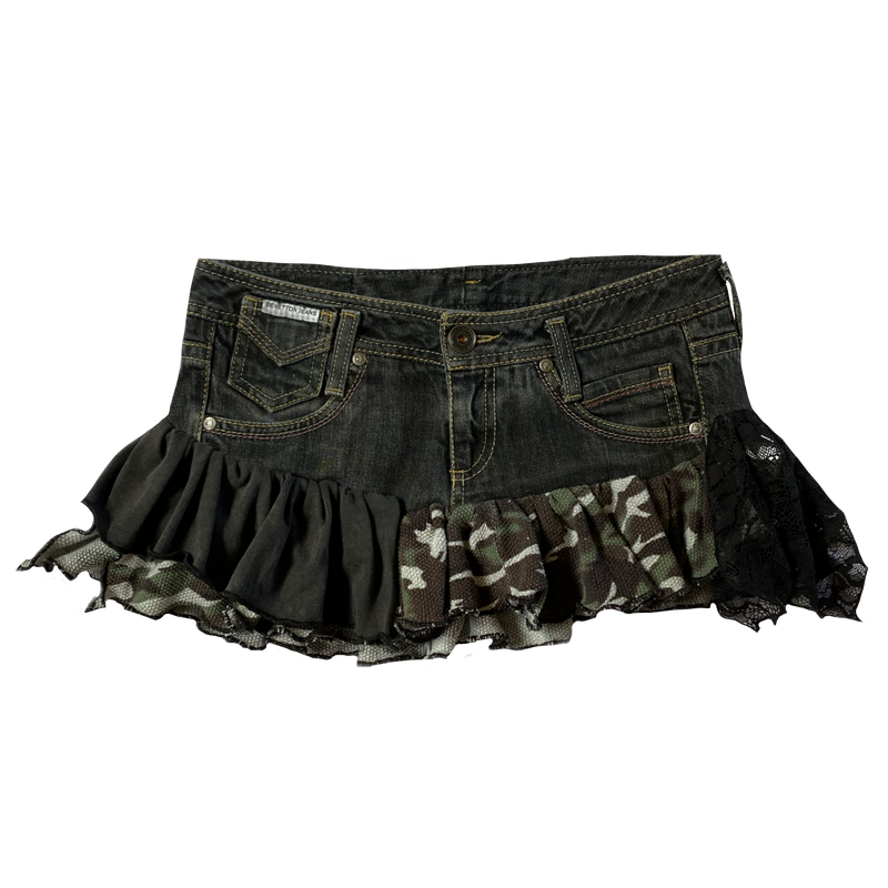 Falda FAIRY MILITAR WIDE LEG