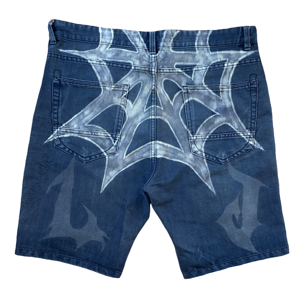 Bermuda Denim Vintage Reconstruida