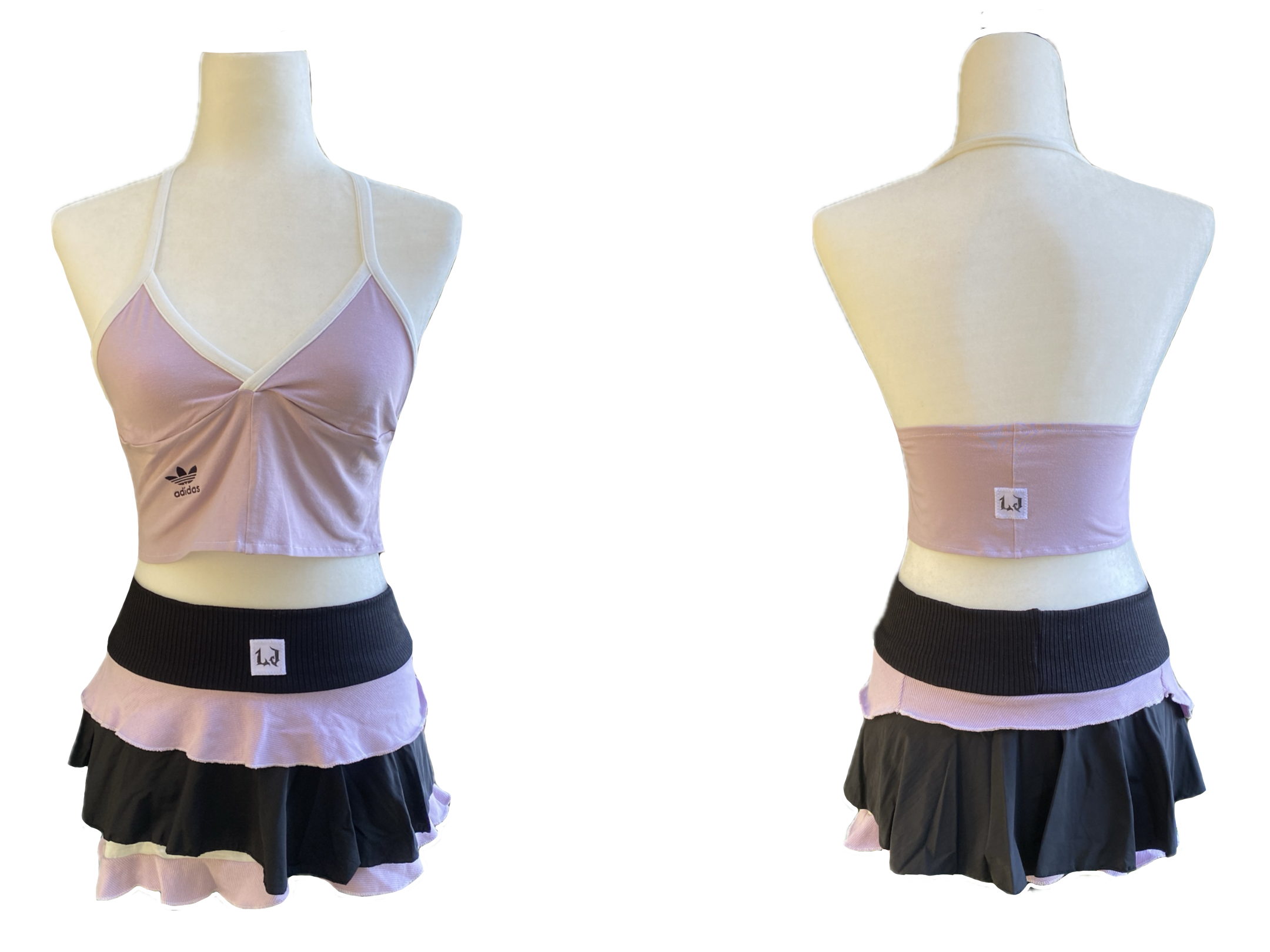 Set Conjunto Sport LJ Lila / Negro
