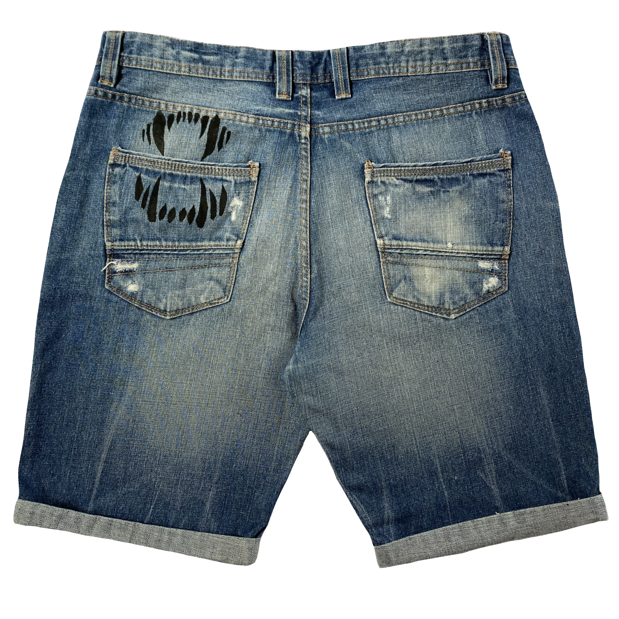 Bermudas DENIM TRIBAL BITE