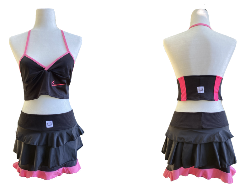 Set Conjunto Sport LJ Rosa / Negro