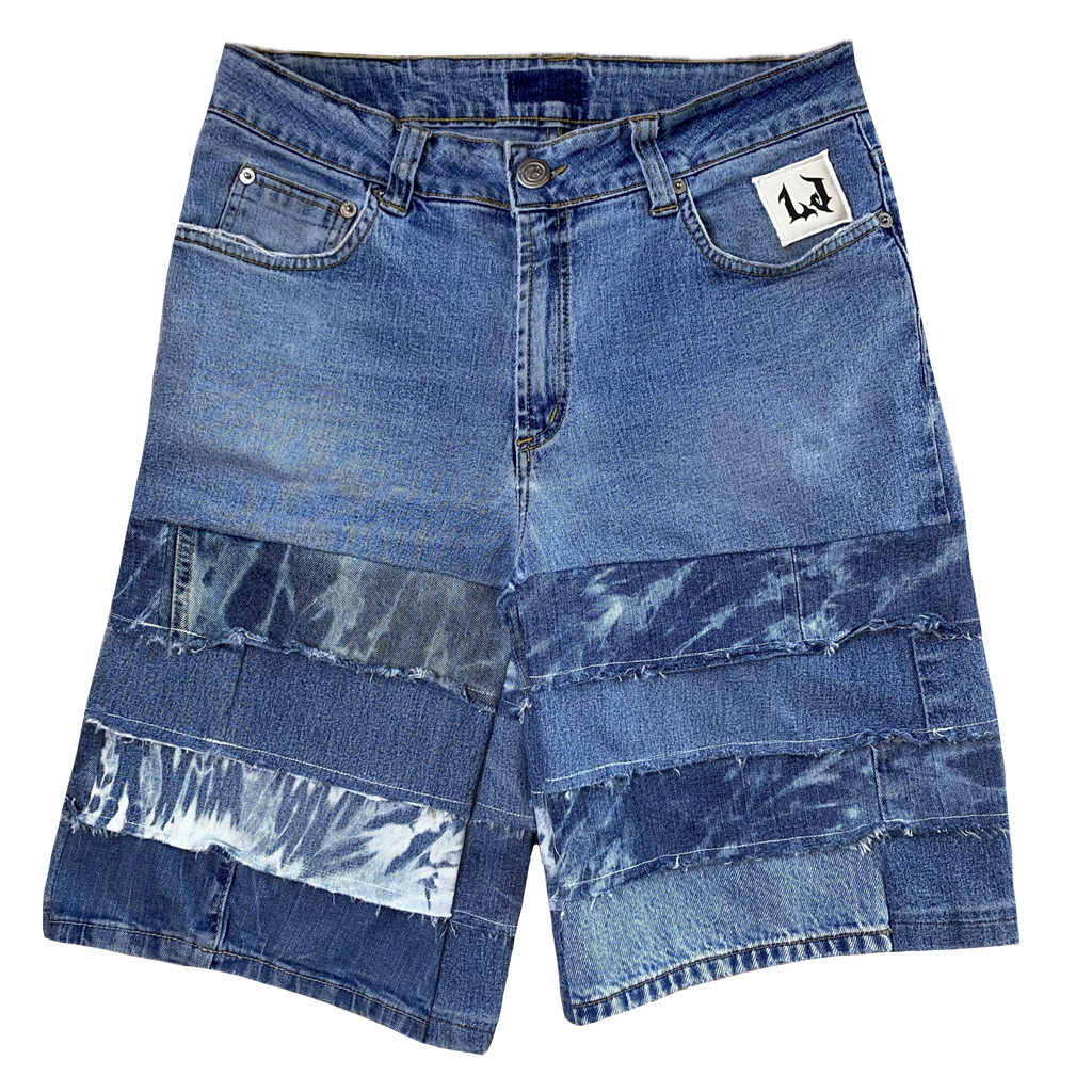 Bermudas ACID WASH MULTI-PANEL 3