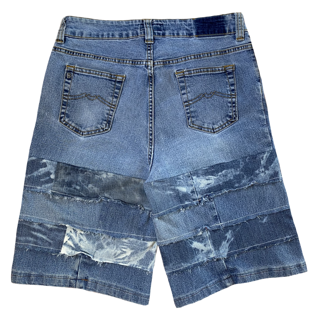 Bermudas ACID WASH MULTI-PANEL 3