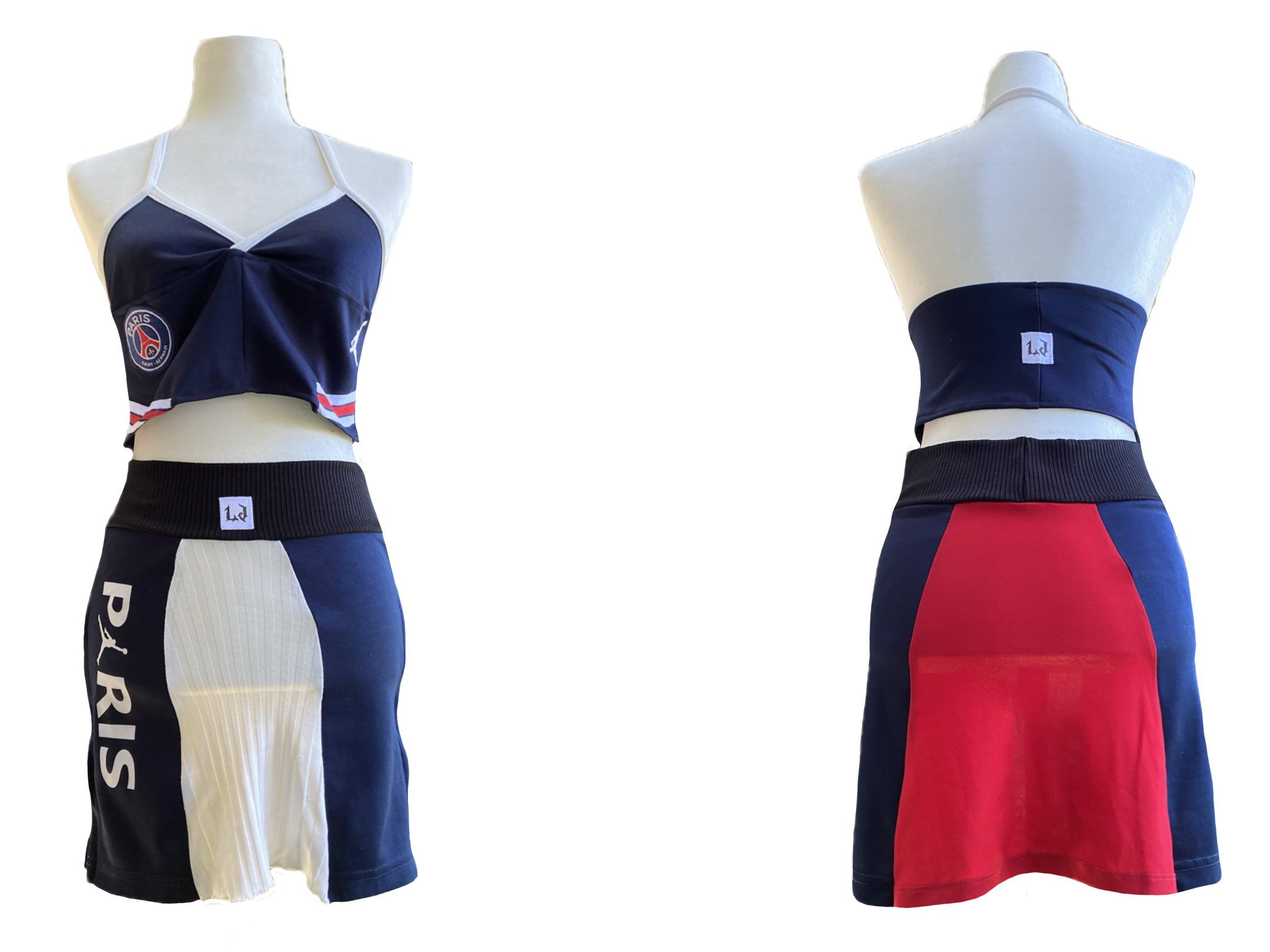 Set Conjunto Sport LJ Azul / Rojo (Paris)