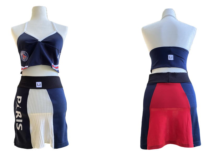 Set Conjunto Sport LJ Azul / Rojo (Paris)