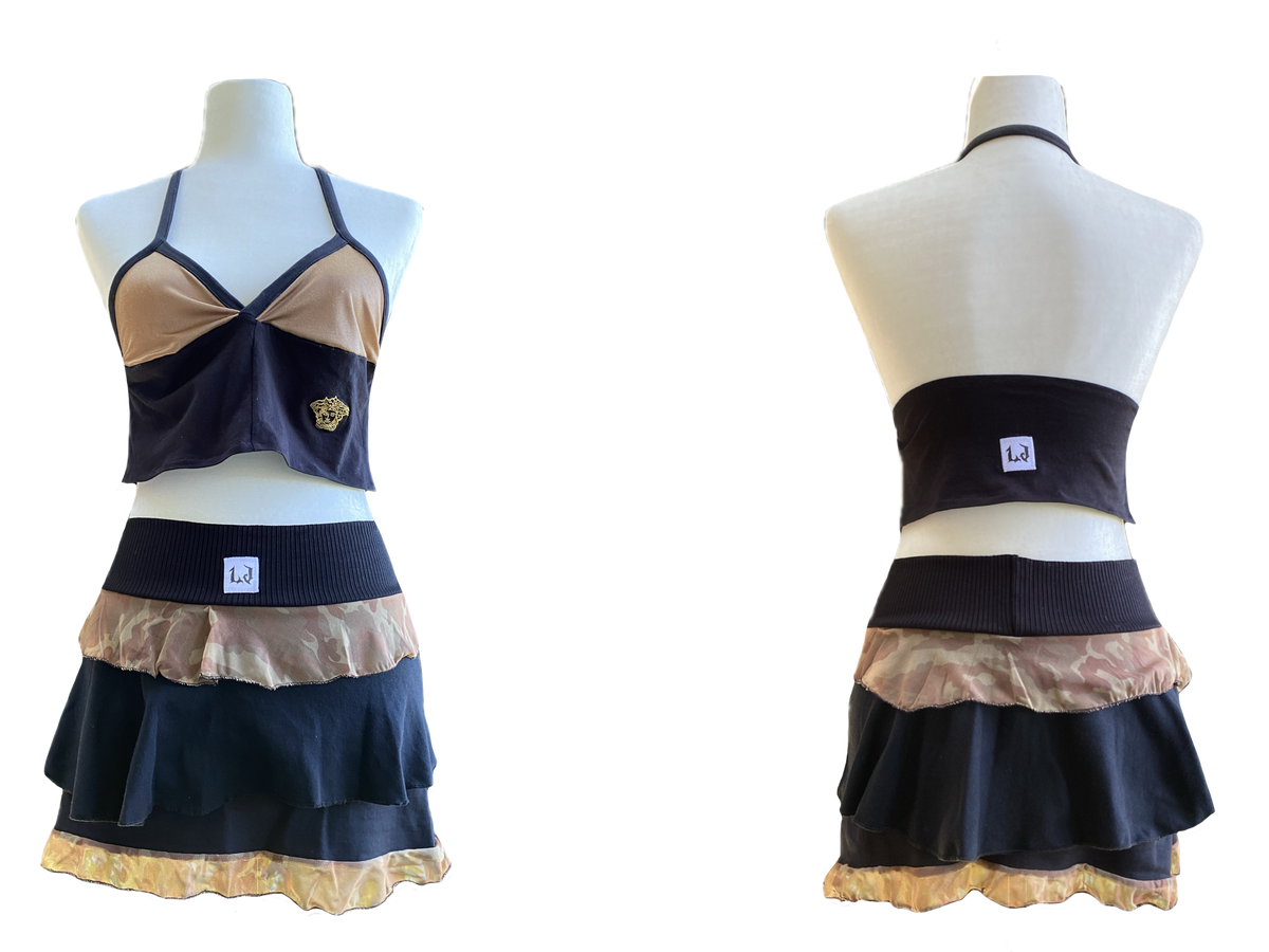 Set Conjunto Sport Negro Versace