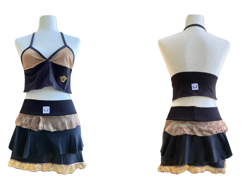 Set Conjunto Sport Negro Versace