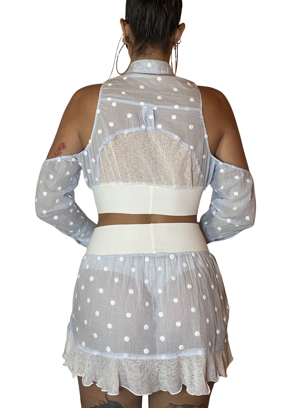 Set Conjunto LADY BOSS "SOFT BLUE"